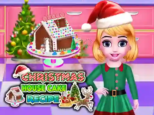 Christmas House Cake Recipe – kostenloses Online-Spiel