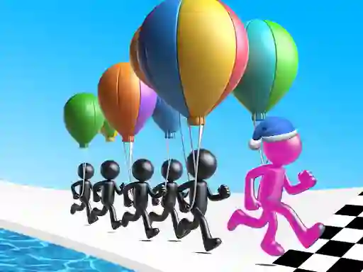 Ballon Race 3D – kostenloses Online-Spiel