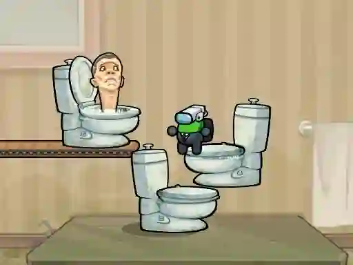 Impostor Jump Skibidi Toilet – kostenloses Online-Spiel