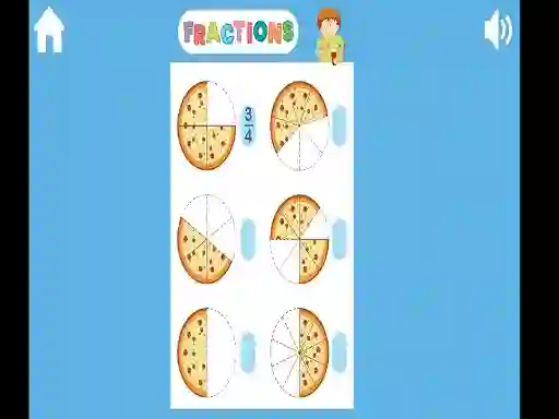 Fractions – kostenloses Online-Spiel