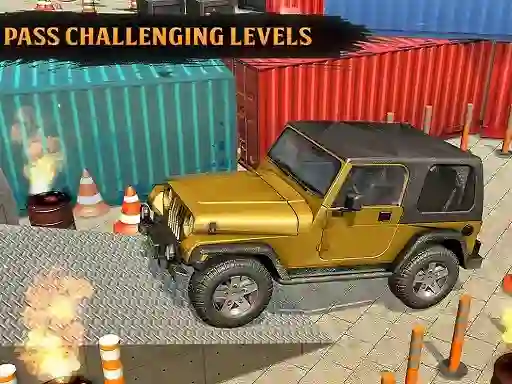 Classic Real 4x4 Jeep Parking Drive Game – kostenloses Online-Spiel