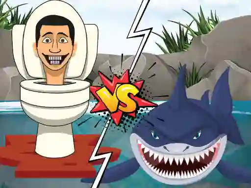 Hungry Shark Vs Skibidi – kostenloses Online-Spiel