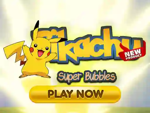 Pikachu Super Bubbles – kostenloses Online-Spiel
