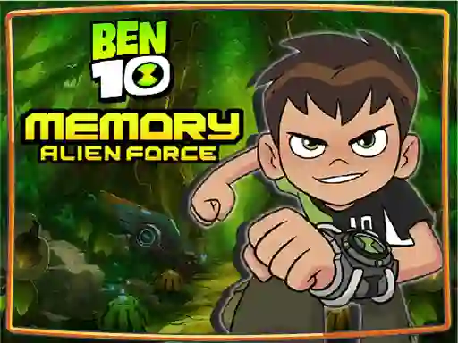 Ben 10 Memory Alien Force – kostenloses Online-Spiel