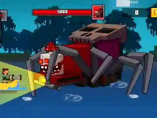 Pirate Block Craft Monster Shooter – kostenloses Online-Spiel