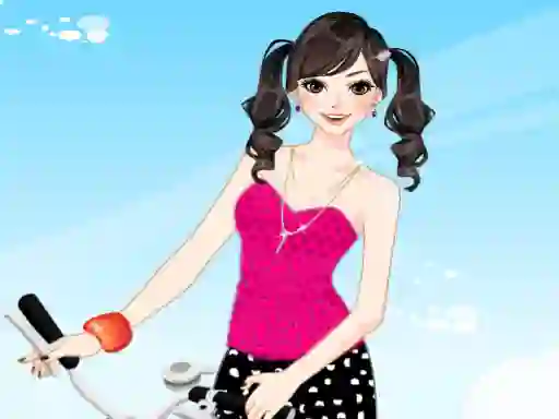 Bicycle Girl Dressup – kostenloses Online-Spiel