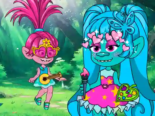 Chibi Troll Fashion Maker – kostenloses Online-Spiel