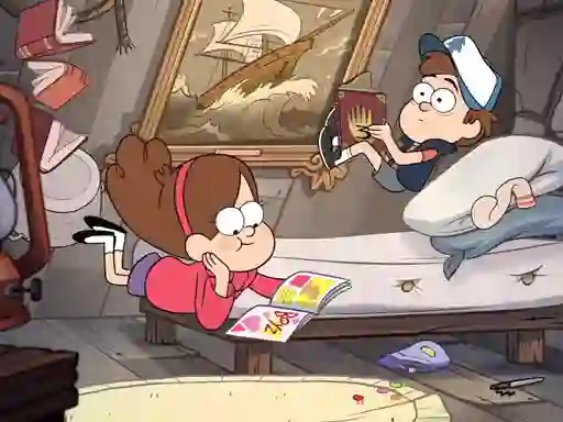 Gravity Falls Slide – kostenloses Online-Spiel