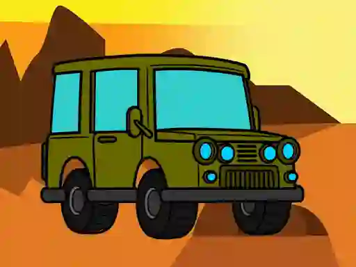 Offroad Coloring Book – kostenloses Online-Spiel