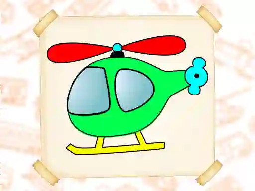 Coloring Book Vehicles – kostenloses Online-Spiel