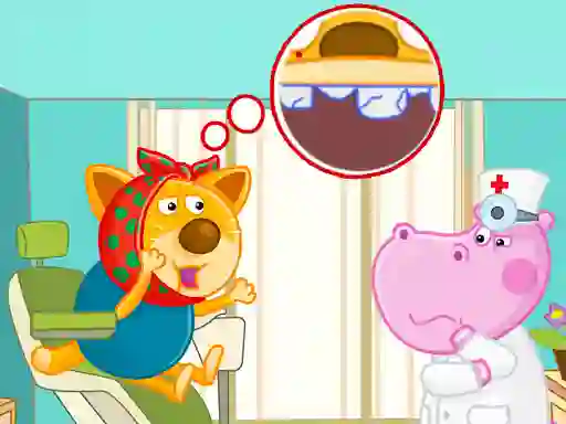 Hippo Dentist – kostenloses Online-Spiel