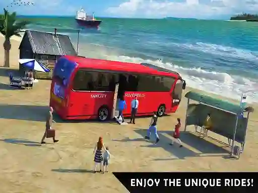 Floating water surface bus – kostenloses Online-Spiel