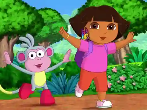 Dora The Explorer Coloring – kostenloses Online-Spiel