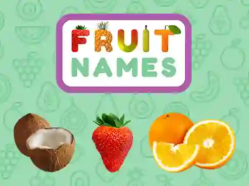 Fruit Names – kostenloses Online-Spiel