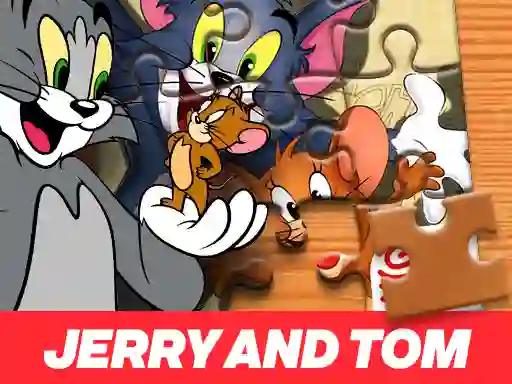 Jerry and Tom Jigsaw Puzzle – kostenloses Online-Spiel