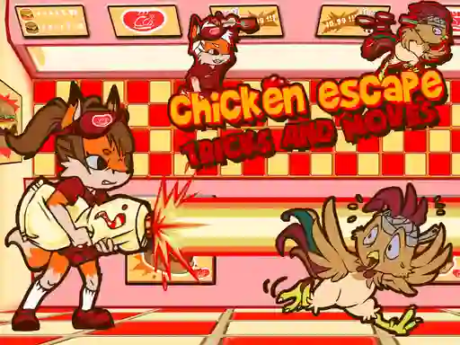 Chicken Escape Tricks and moves – kostenloses Online-Spiel
