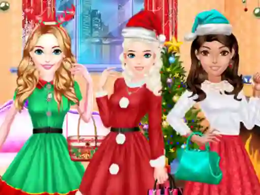 Fashion Girls Christmas Party – kostenloses Online-Spiel