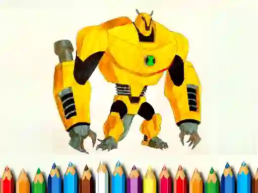 Ben10 Monsters Coloring book – kostenloses Online-Spiel