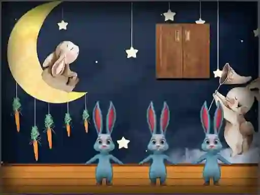 Amgel Bunny Room Escape 2 – kostenloses Online-Spiel