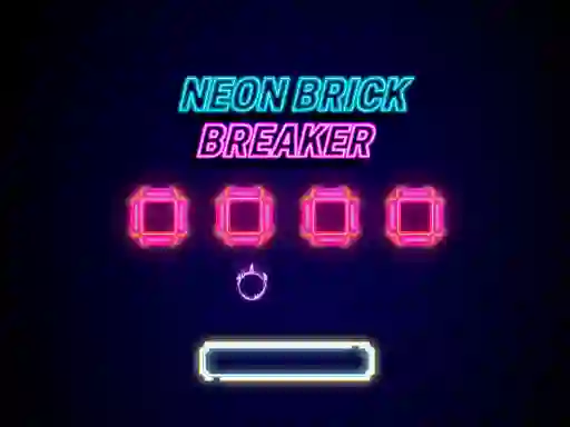 Neon Brick Breaker – kostenloses Online-Spiel