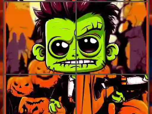 Franky & Vampire Halloween Puzzle – kostenloses Online-Spiel