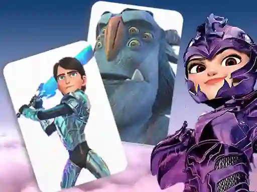 Trollhunters Rise of The Titans Memory Card Match – kostenloses Online-Spiel
