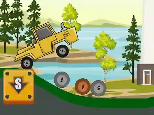 Hill Climb Tractor 2D – kostenloses Online-Spiel