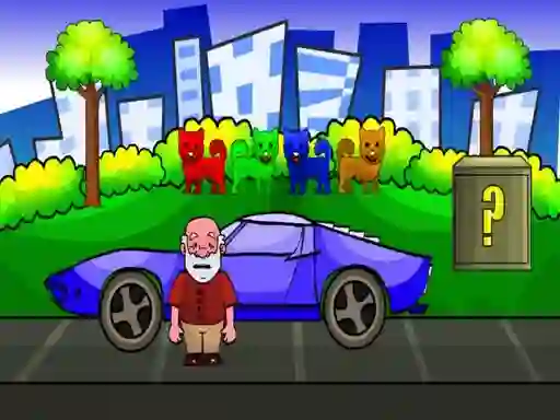 Find The Old Man's Car Key – kostenloses Online-Spiel