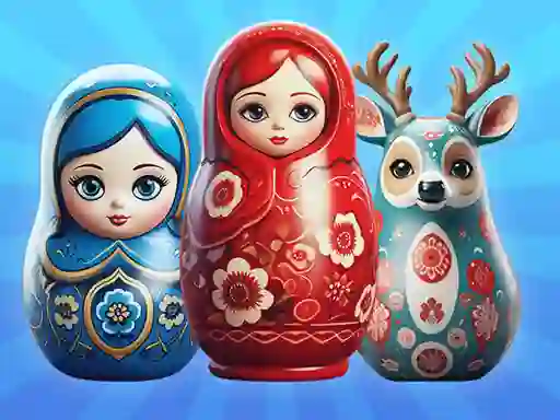 Sort by Matryoshka Shelves! – kostenloses Online-Spiel