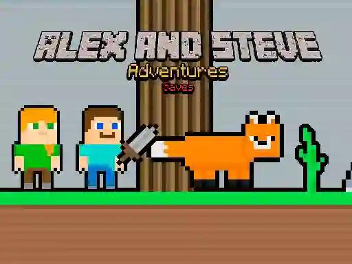 Alex and Steve Adventures Saves – kostenloses Online-Spiel
