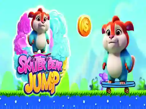 Sketer Bear Jump – kostenloses Online-Spiel