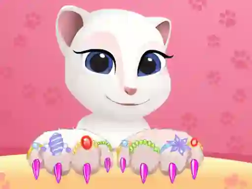 Talking Tom Angela Great Manicure – kostenloses Online-Spiel
