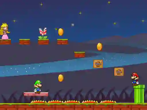 Mario Bros Save Princess – kostenloses Online-Spiel