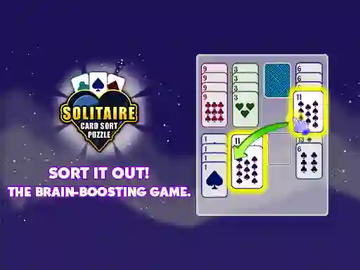 Solitaire Card Sort Puzzle – kostenloses Online-Spiel