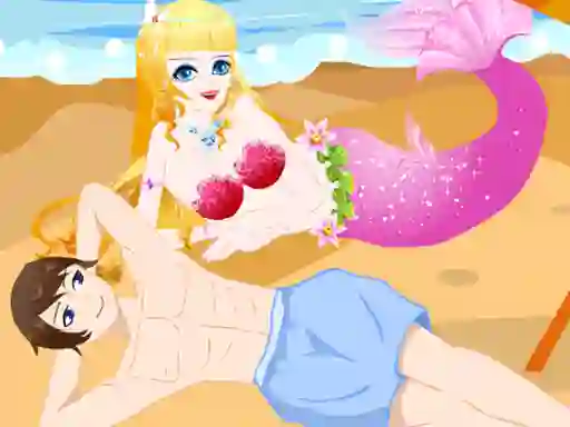 Mermaid Lover In Beach – kostenloses Online-Spiel