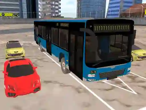 Bus Parking Cityscape Depot – kostenloses Online-Spiel