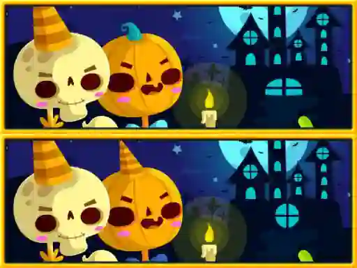Find Differences Halloween – kostenloses Online-Spiel