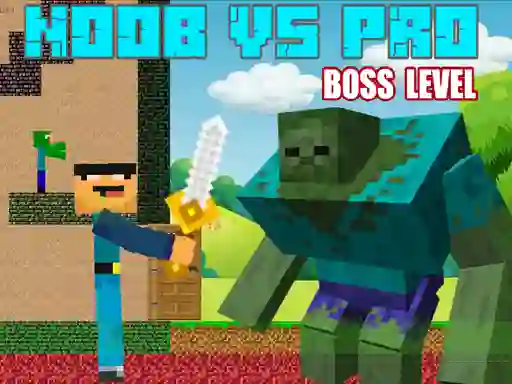 Noob vs Pro Boss Levels – kostenloses Online-Spiel