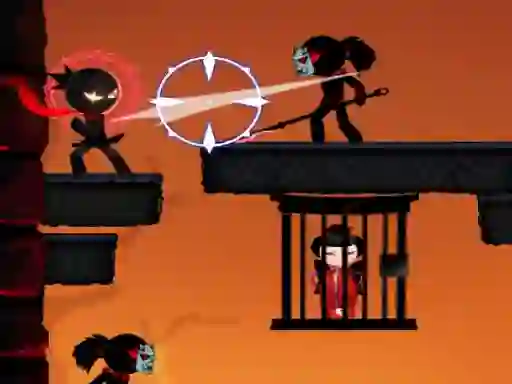 Ninja Stickman Warrior – kostenloses Online-Spiel