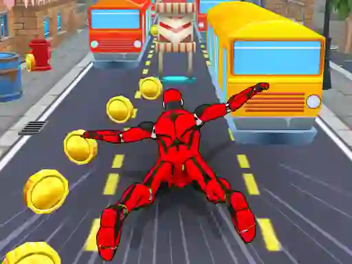 Subway Run Superhero Robot – kostenloses Online-Spiel