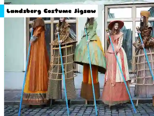 Landsberg Costume Jigsaw – kostenloses Online-Spiel