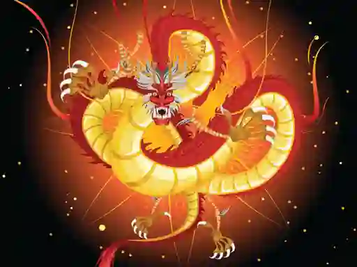 Chinese Dragons Coloring – kostenloses Online-Spiel