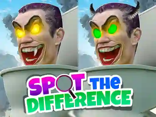 Skibidi Toilet Spot the Difference – kostenloses Online-Spiel