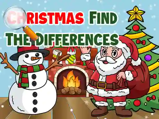 Christmas Find The Differences – kostenloses Online-Spiel