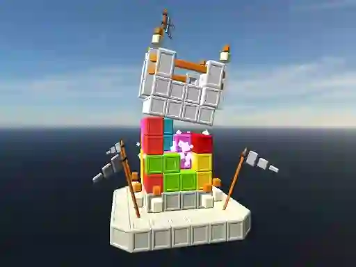 Castle Destruction Blocks – kostenloses Online-Spiel