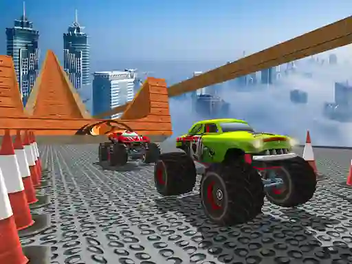 Monster Truck Ramp – kostenloses Online-Spiel
