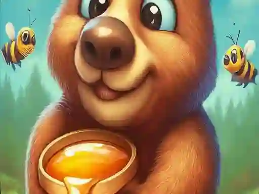 Bee, Bear & Honey – kostenloses Online-Spiel