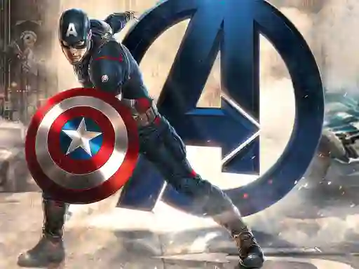 Captain American Jigsaw Puzzle – kostenloses Online-Spiel