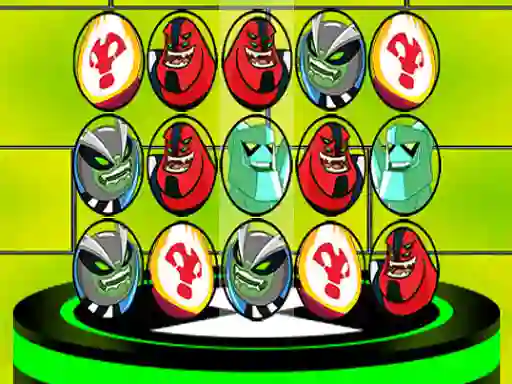 Ben 10 Match 3 Aliens – kostenloses Online-Spiel