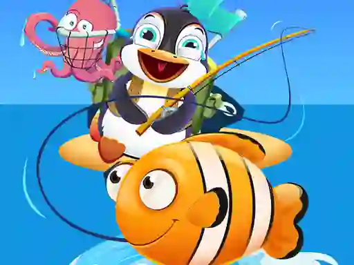 Baby Penguin Fishing – kostenloses Online-Spiel